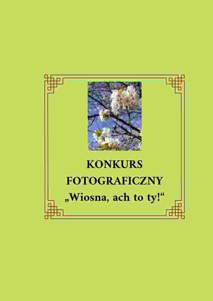 KONKURS FOTOGRAFICZNY