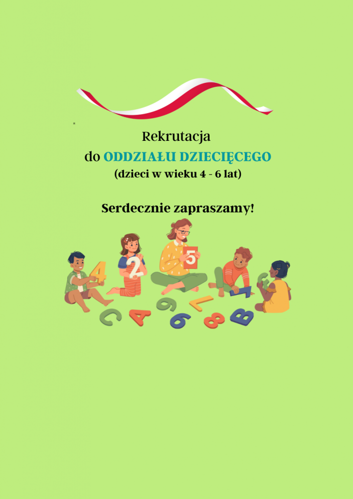 ODDZIAŁ DZIECIĘCY rekrutacja