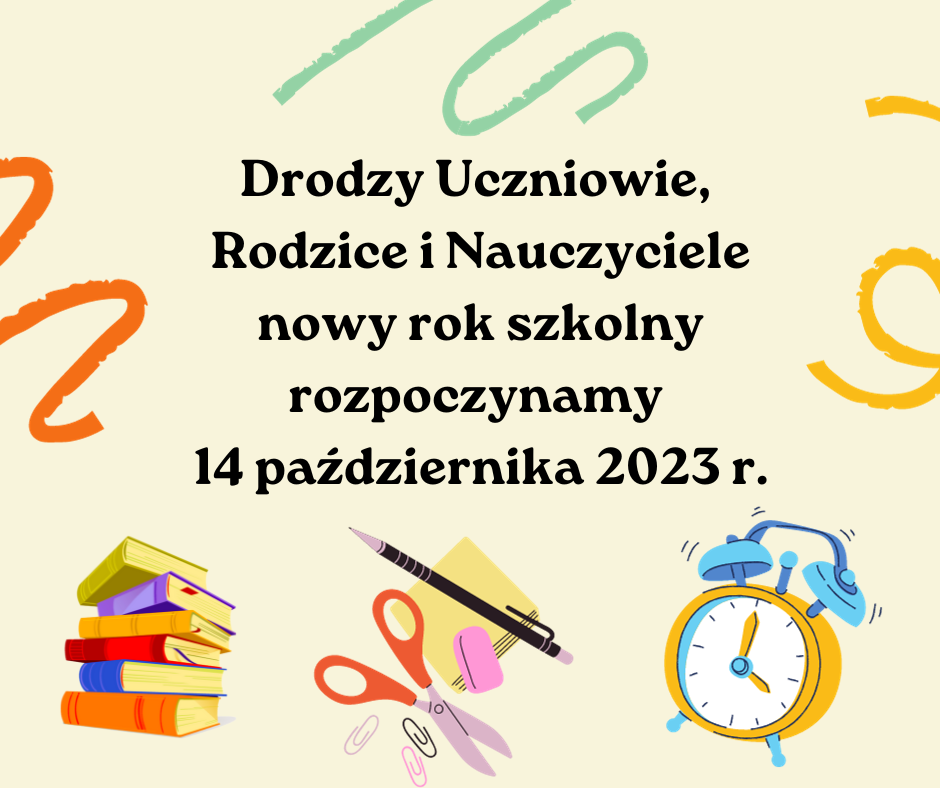NOWY ROK SZKOLNY 2023/2024