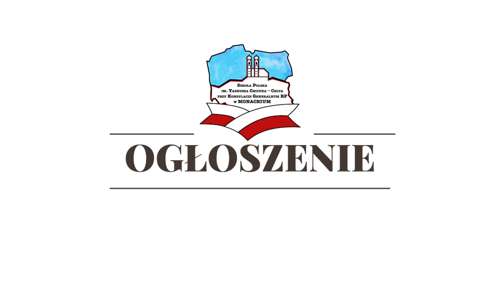 OGŁOSZENIE