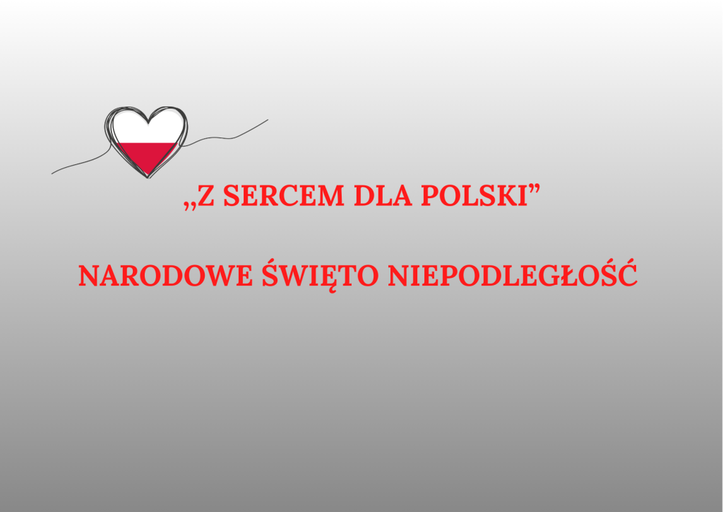 Z sercem dla Polski – uroczystość w młodszych klasach