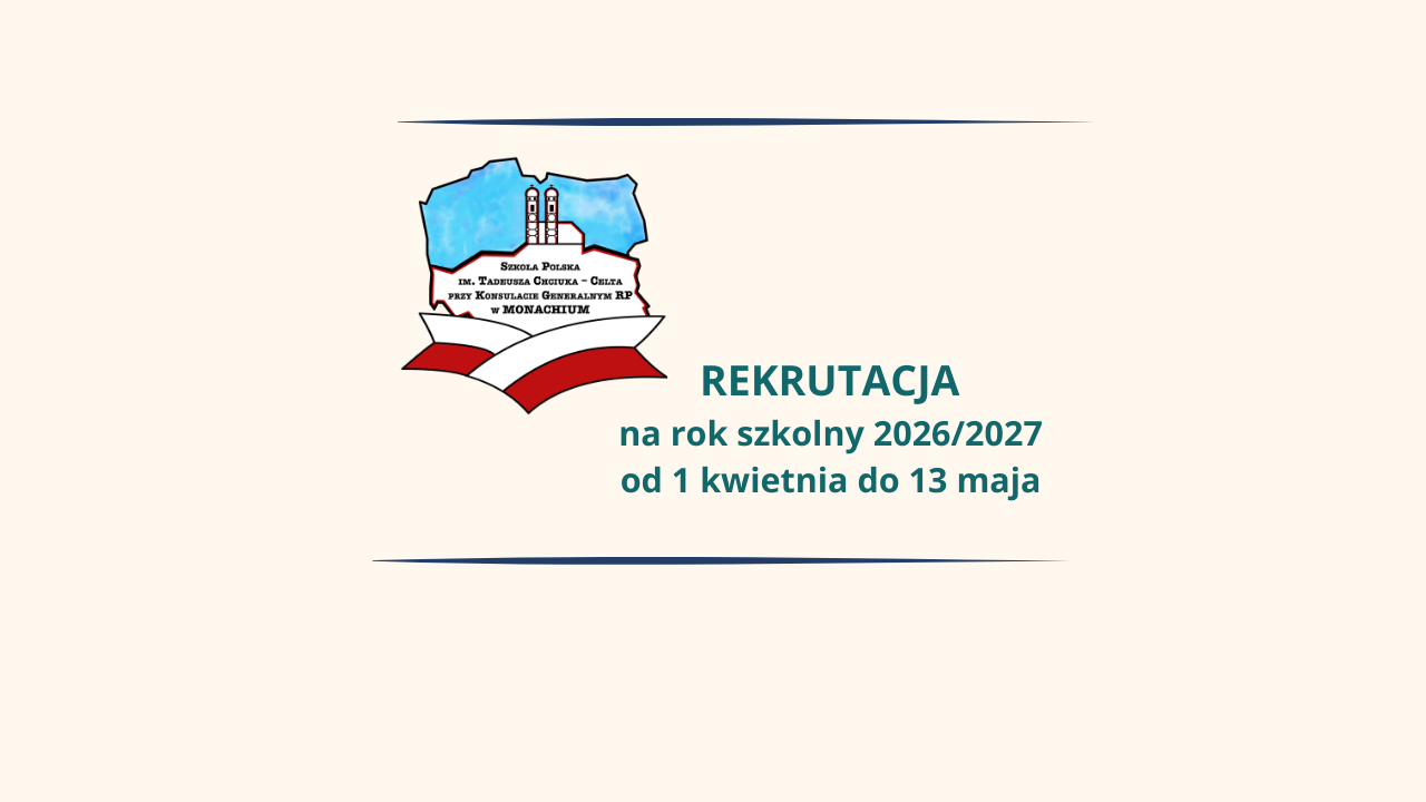 Rekrutacja 2026/2027